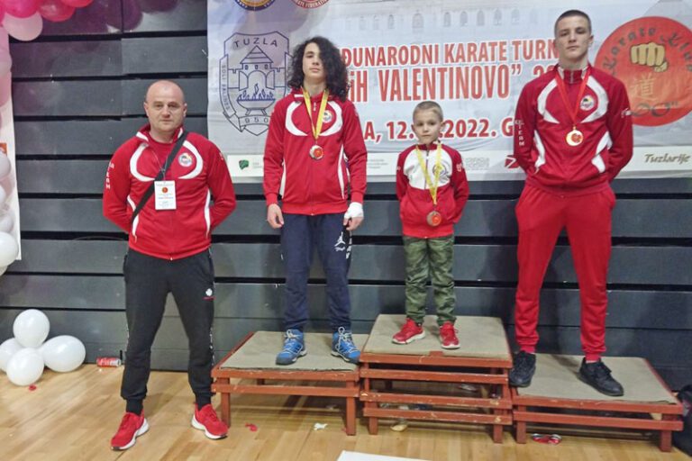 Tri medalje za karatiste Bijele u Tuzli