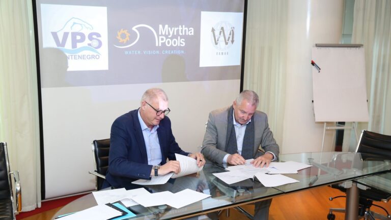 Myrtha pools i VPSCG potpisali sporazum o saradnji