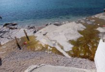 Fekalne vode na plažama, Šetalištem jezde auta…