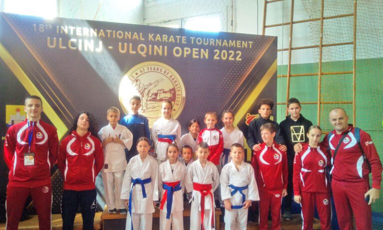 Karatisti Bijele sa 13 medalja u Ulcinju
