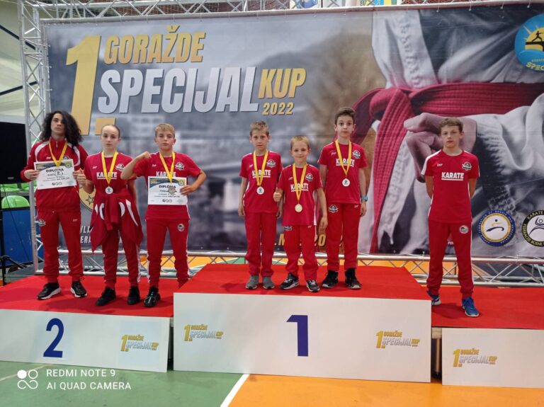 Tri zlata za karatiste Bijele u Goraždu