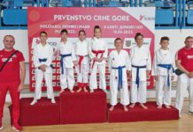 Tri zlata za karatiste “Bijele” u Nikšiću