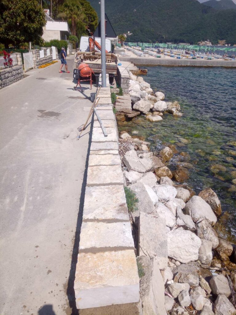 Sanacija obale u Bijeloj