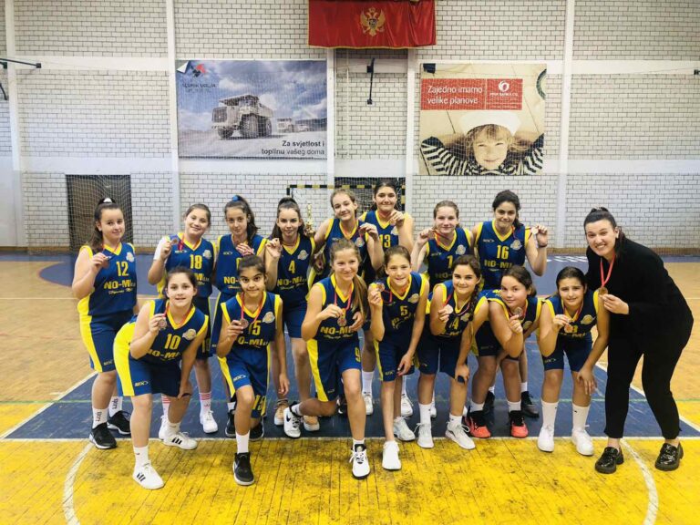 Bronza za mlađe pionirke Primorja na Final four-u u Pljevljima
