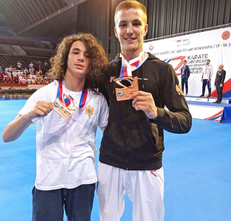 Prag: Karatisti Mikulić i Đuričić s bronzanim medaljama na Evropskom prvenstvu