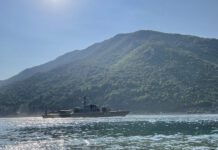 Patrolni brod Mornarice “Durmitor” u Bokokotorskom zalivu