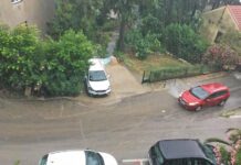 Za sat palo 17 l kiše, do kraja dana olujna bura