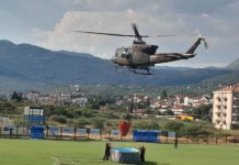 Helikopteri Vojske ponovo gase požare iznad Njivica i u Bjelotini