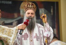 Patrijarh Porfirije služio Svetu arhijerejsku liturgiju u manastiru Savina: Zagrlite svakoga ko dolazi u ovaj grad…