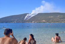 Opet požar iznad Njivičkog puta