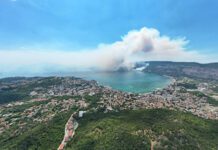 Pet požara u jednom danu u Herceg Novom: Nijesu iz nehata, nego podmetnuti