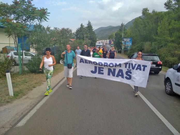 protest aerodrom