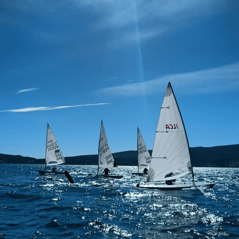 Regata Evropa kupa za klasu ILCA u akvatorijumu Tivatskog zaliva
