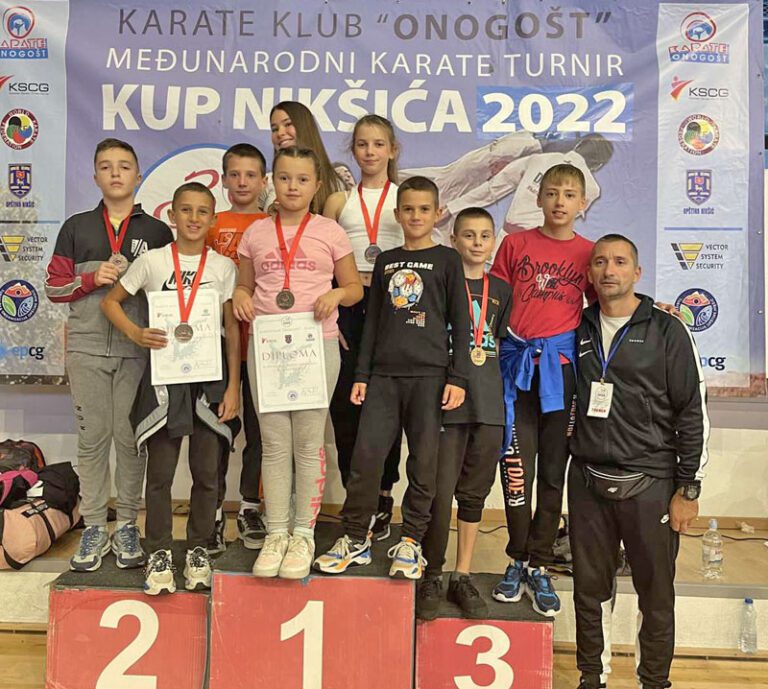 Šest medalja za karatiste Šotokana u Nikšiću