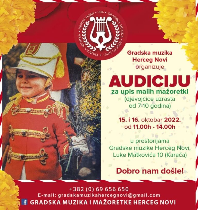 Audicija za male mažoretke