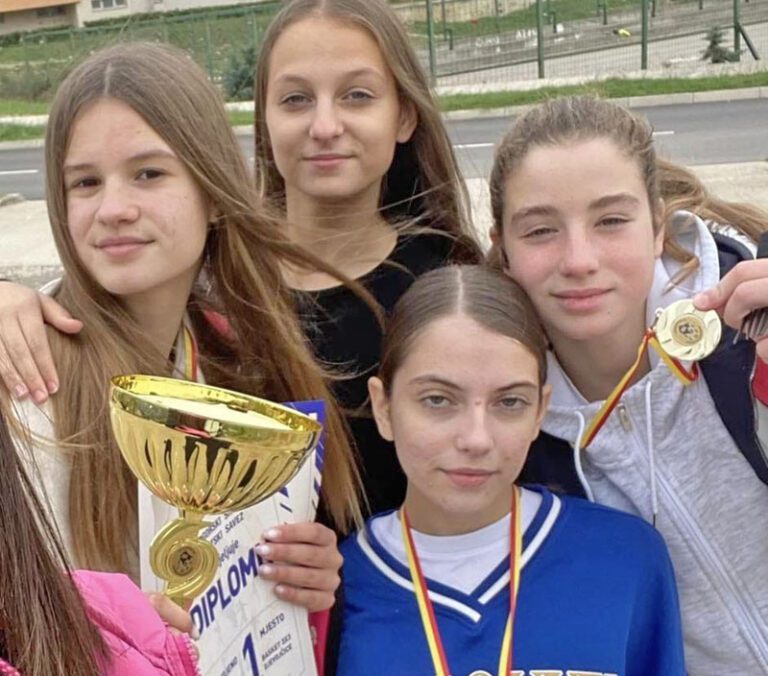 Prvo mjesto na državnom prvenstvu u basketu za učenice OŠ Milan Vuković
