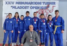Pet medalja za džudiste “Igala” u Podgorici