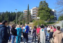 Nastavljeni protesti radnika Instituta, zaustavili saobraćaj iznad i ispod stacionara