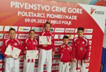 Pet medalja za karatiste “Bijele” u Bijelom Polju