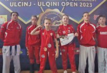 Na karate turniru Ulcinj open karatisti Bijele osvojili osam medalja, a Tempa dvije