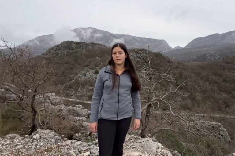 Najbolja mlada ekoreporterka u Crnoj Gori, Marija Raičević, predstavljaće nas na međunarodnom takmičenju