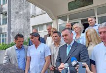 Šćekić: Za nas emotivan dolazak u Bolnicu Meljine, Institut ne smije da propadne