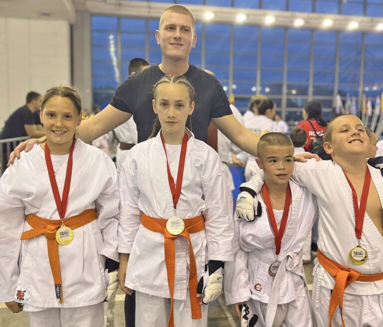 Takmičari novskog Kjokušinkai karate kluba na “Trofeju Beograda” 2024     