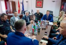 Čelnici MUP-a i Uprave policije u Novom: Potvrđena profesionalnost crnogorske policije