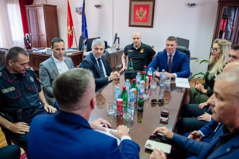 Čelnici MUP-a i Uprave policije u Novom: Potvrđena profesionalnost crnogorske policije