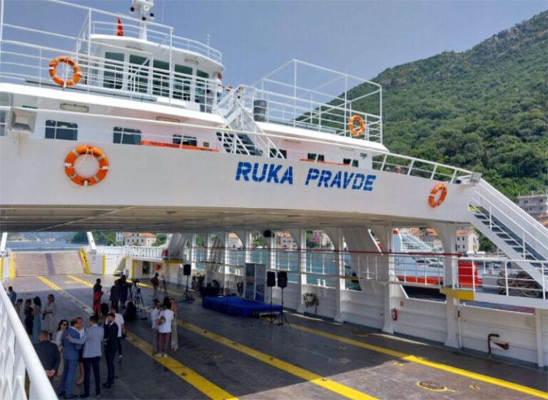 Iduće godine trajektna linija Zelenika-Solila