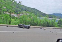 U preticanju iz oba smjera dvojice mladih Novljana, teško povrijeđen motociklista