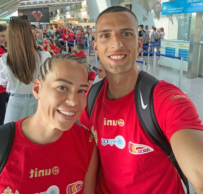 Atletičari Slađana Pejović i Željko Dabović na Prvenstvu Balkana u polumaratonu