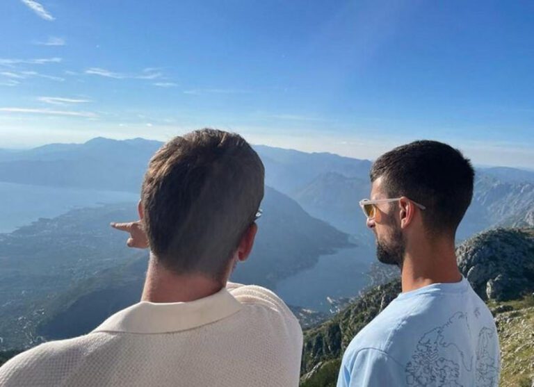 Đoković žičarom Kotor-Lovćen: “Niđe nebo nije plavo kao iznad Crne Gore”