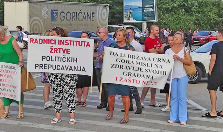 Sa blokade granica radnici Instituta poručili: Mi smo najbolja garancija da ćemo vratiti pozajmicu