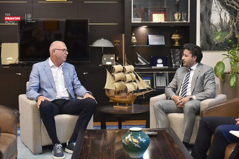 Abazović sa Marićem: Vlada će pomagati naše sportiste, vjerujemo u njihove uspjehe