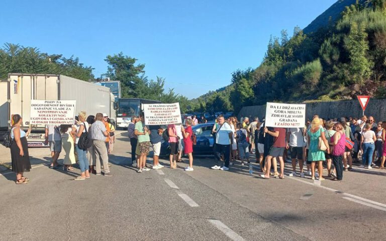 Sa blokade granica sa Hrvatskom: Vlada pustila Institut da se sam snalazi