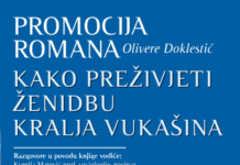 Promocija knjige Olivere Doklestić, „Kako preživjeti ženidbu kralja Vukašina“ Promocija knjige olivera