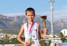 Tri zlata i pehar za Viktora Jančića u Baru