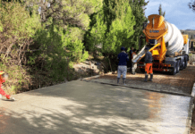 Sanacija puta prema filter stanici u Mojdežu Put mojdez