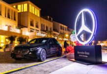 Pored prazničnog bazara i dekoracije, atrakcija u Portonovom i nova Mercedes E-klasa