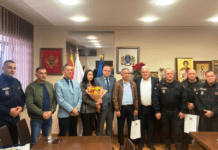 Priznanja Opštine za pet najboljih službenika policije