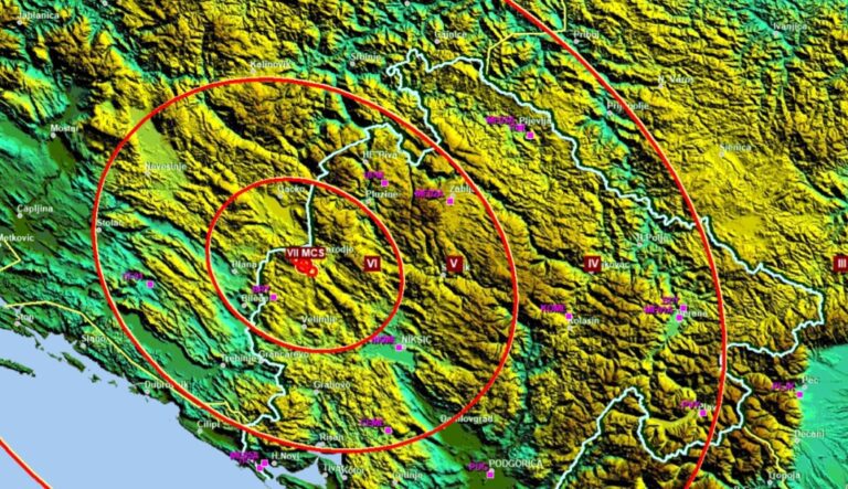Nakon jačeg registrovano 30 naknadnih potresa