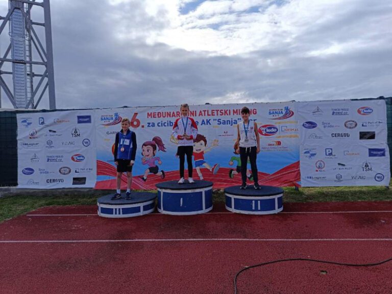 Viktor Jančić u tri atletske discipline osvojio tri zlata