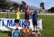 Viktor Jančić sa dvije zlatne i jednom srebrnom medaljom u Makarskoj