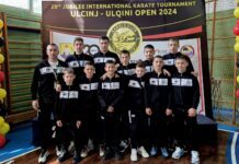 I karatisti Shotokan teama sa 7 medalja u Ulcinju