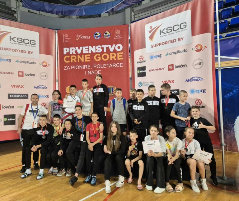 Karatisti Shotokana, Božo, Danilo i Vuk sa tri bronze u Nikšiću