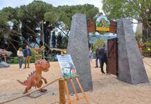 Otvoren Dino park u Parku Boka