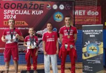 Karatisti veoma uspješni na karate turniru u Goraždu