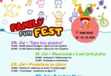 Od sjutra u Parku Boka pet dana „Family Fun Fest“ family fun