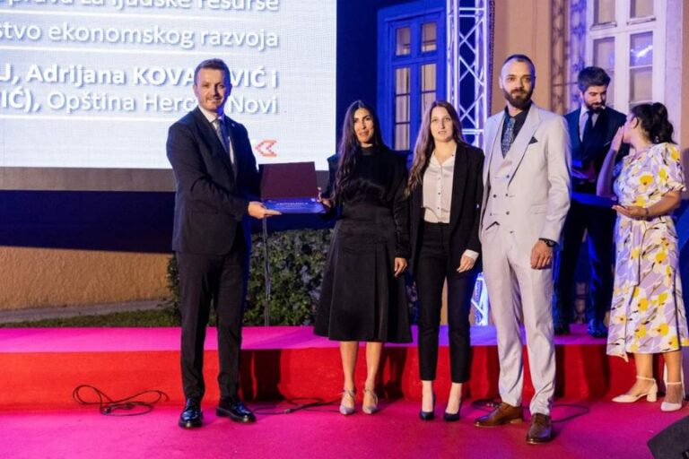Ministarstvo javne uprave nagradilo tim koji je radio projekat “Evropski grad sporta”